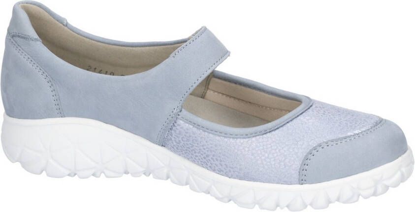 Waldläufer Ballerina's met riempje Havy comfortabele schoen orthotritt-functie voor hallux valgus breedte h