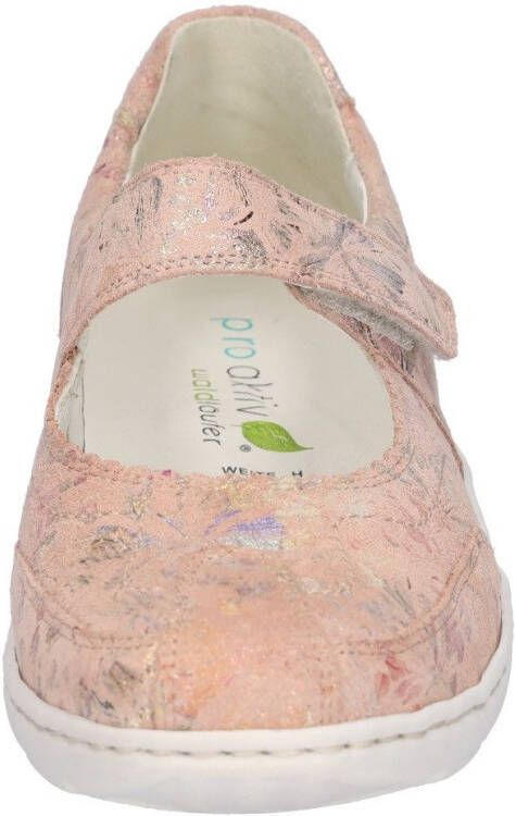 Waldläufer Ballerina's met riempje Henni lage schoen comfort schoen in schoenmaat h (= zeer breed)