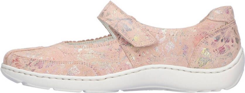 Waldläufer Ballerina's met riempje Henni lage schoen comfort schoen in schoenmaat h (= zeer breed)