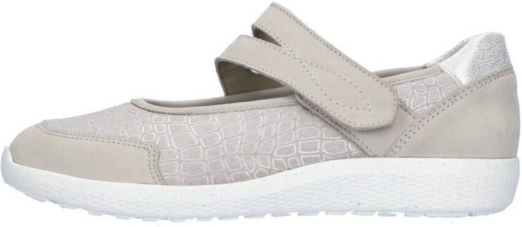 Waldläufer Ballerina's met riempje K-Ira lage schoen comfortabele schoen extra brede breedte k voor de stevige voet