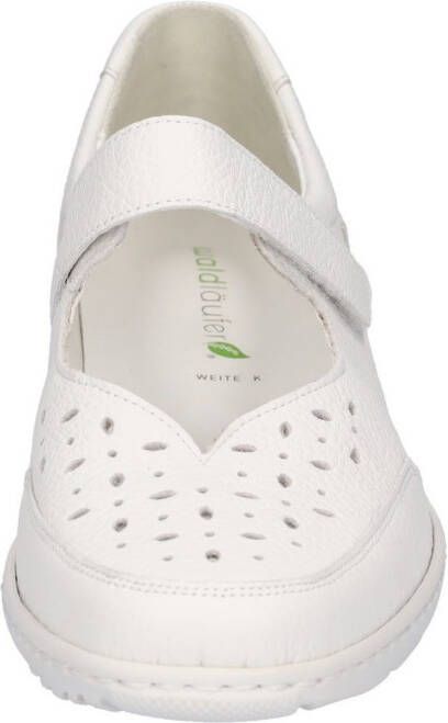 Waldläufer Ballerina's met riempje KYA lage schoen comfort schoen perforatiepatroon comfortbreedte k (= extra breed)