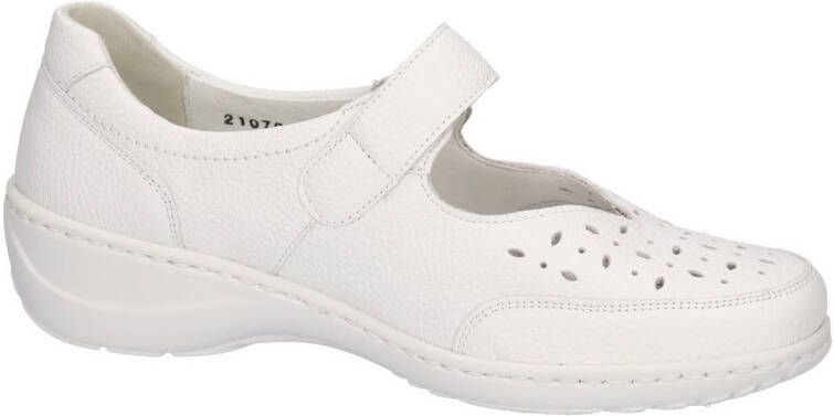 Waldläufer Ballerina's met riempje KYA lage schoen comfort schoen perforatiepatroon comfortbreedte k (= extra breed)