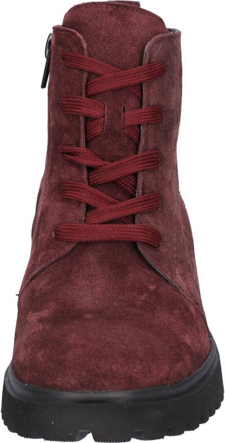 Waldläufer Hoge veterschoenen H-LUISE enkellaars blokhak in comfortabele schoenwijdte g (= breed)