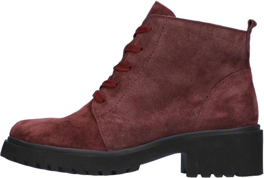 Waldläufer Hoge veterschoenen H-LUISE enkellaars blokhak in comfortabele schoenwijdte g (= breed)