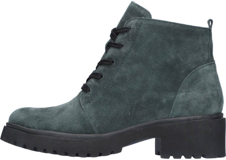 Waldläufer Hoge veterschoenen H-LUISE enkellaars blokhak in comfortabele schoenwijdte g (= breed)