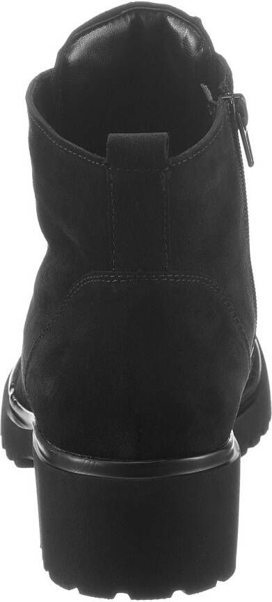Waldläufer Hoge veterschoenen H-LUISE enkellaars blokhak in comfortabele schoenwijdte g (= breed)