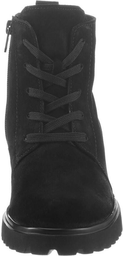 Waldläufer Hoge veterschoenen H-LUISE enkellaars blokhak in comfortabele schoenwijdte g (= breed)