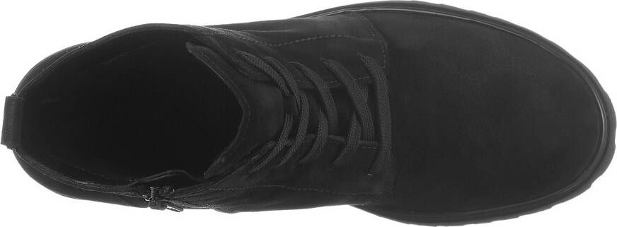 Waldläufer Hoge veterschoenen H-LUISE enkellaars blokhak in comfortabele schoenwijdte g (= breed)