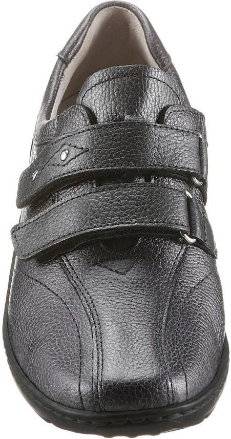 Waldläufer Klittenbandschoenen Henni Slipper feestdagsschoen comfortabele schoen met klittenband H-breedte