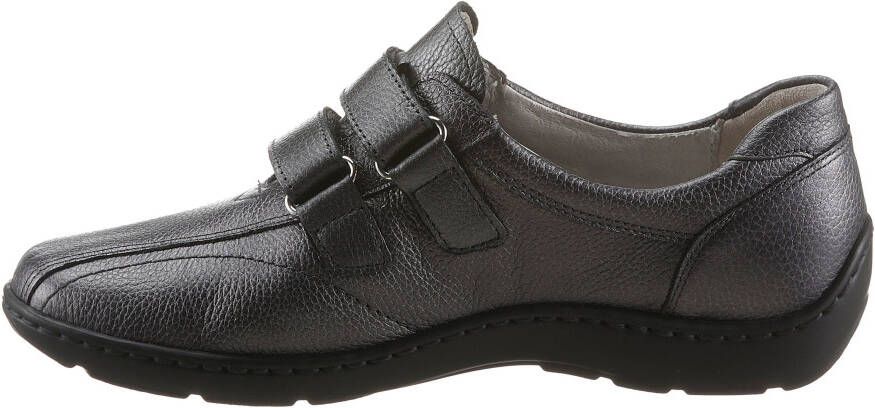Waldläufer Klittenbandschoenen Henni Slipper feestdagsschoen comfortabele schoen met klittenband H-breedte