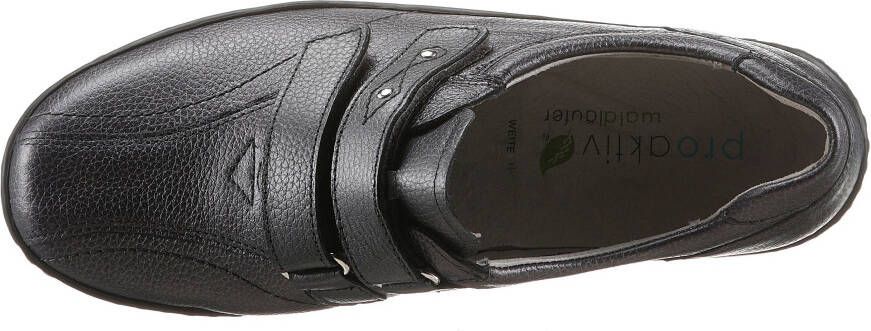 Waldläufer Klittenbandschoenen Henni Slipper feestdagsschoen comfortabele schoen met klittenband H-breedte