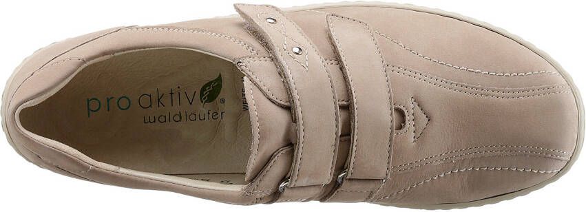 Waldläufer Klittenbandschoenen Henni comfortschoen vrijetijdsschoen lage schoen met nagels en h-wijdte