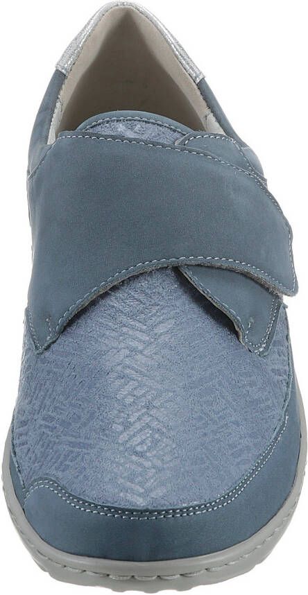 Waldläufer Klittenbandschoenen HENNI-Soft Comfort schoen vrijetijdsschoen met textiel-stretch H-breedte