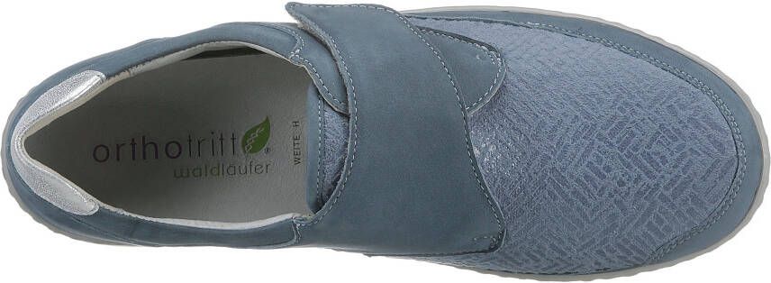 Waldläufer Klittenbandschoenen HENNI-Soft Comfort schoen vrijetijdsschoen met textiel-stretch H-breedte