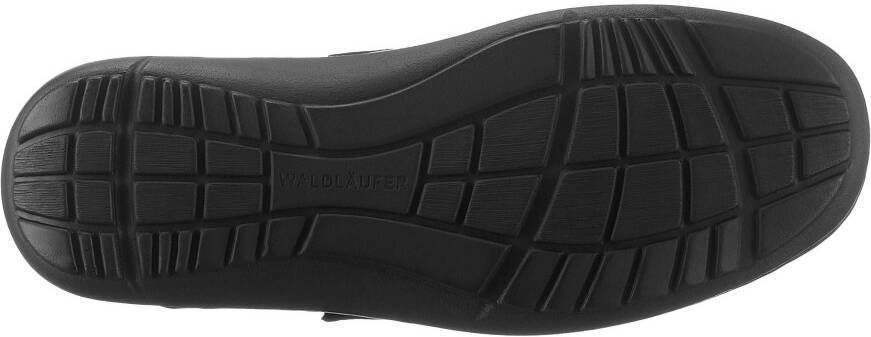 Waldläufer Klittenbandschoenen Herwig Slipper comfortschoen vrijetijdsschoen met klittenband G-breedte