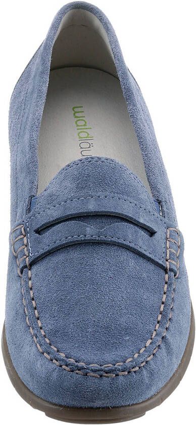 Waldläufer Mocassins H-LUCY Slipper vrijetijdsschoen lage schoen met typische frame-naad H-breedte