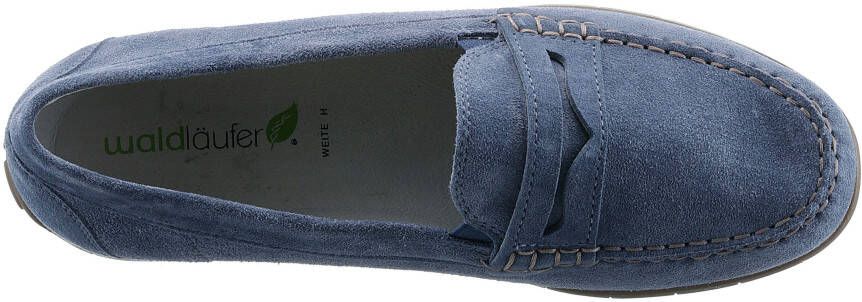 Waldläufer Mocassins H-LUCY Slipper vrijetijdsschoen lage schoen met typische frame-naad H-breedte