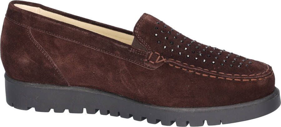 Waldläufer Mocassins HEGLI slipper instapschoen comfort schoen in comfortabele breedte h (=zeer breed)