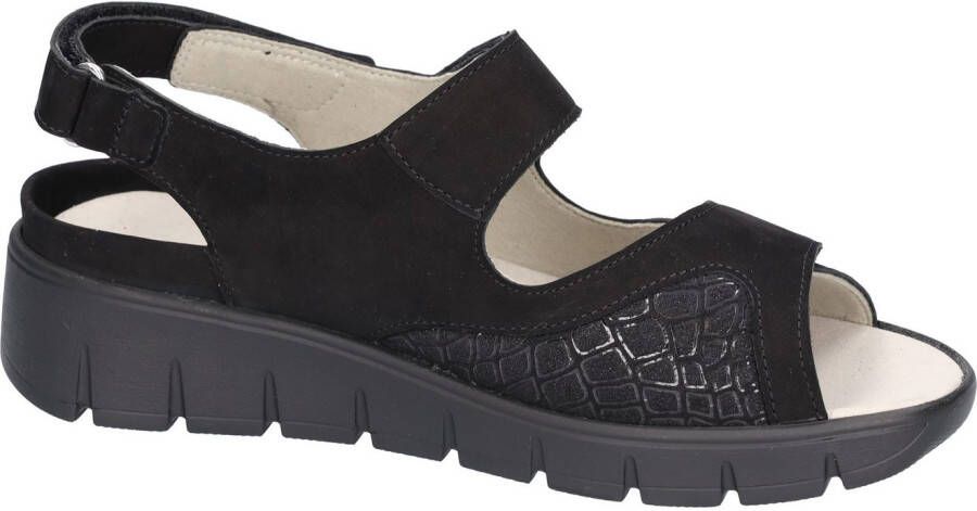 Waldläufer Plateausandalen Klittenbandschoen zomerschoen comfort schoen klittenbandsluitingen extra breedte K