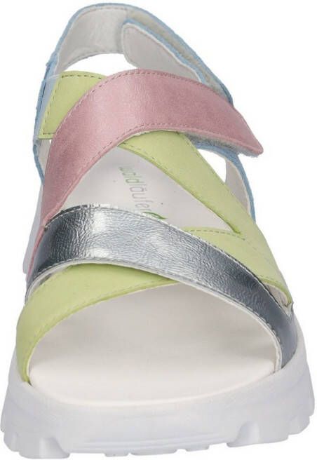 Waldläufer Plateausandalen H-NELE Zomerschoen klittenbandschoen sandaal in comfortbreedte H (= zeer wijd)