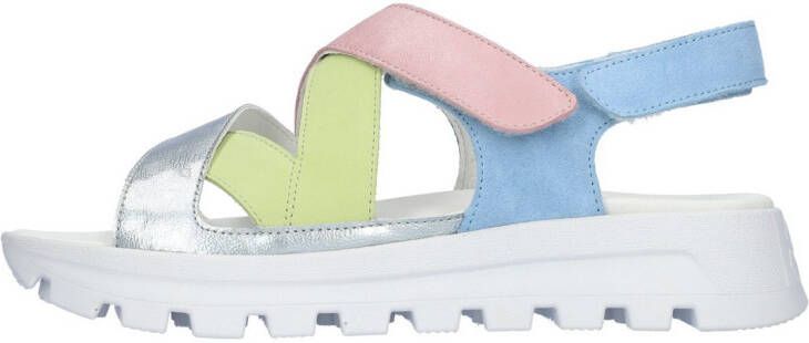 Waldläufer Plateausandalen H-NELE Zomerschoen klittenbandschoen sandaal in comfortbreedte H (= zeer wijd)