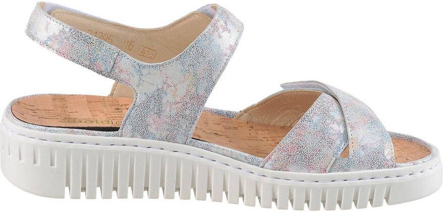 Waldläufer Plateausandalen H-Willow klittenbandschoen zomerschoen comfort-schoen in comfortbreedte h (= zeer breed)