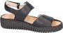 Waldläufer Plateausandalen H-Willow Zomerschoen klittenbandschoen comfortabele schoen met kurken voetbed H-wijdte - Thumbnail 5