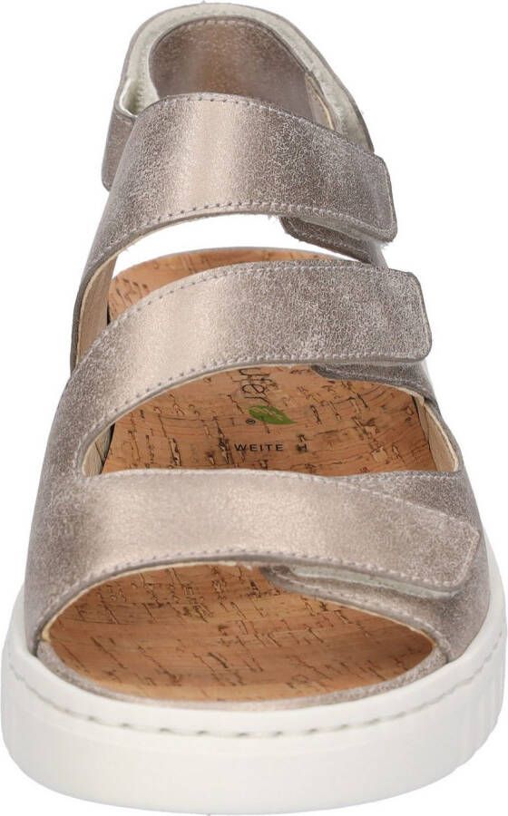 Waldläufer Plateausandalen H-Willow zomerschoen klittenbandschoen comfort-schoen in comfortbreedte h (= zeer breed)