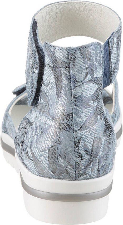 Waldläufer Plateausandalen HAKURA sandaal zomerschoen comfort-schoen met klittenbandsluitingen h-breedte