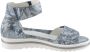 Waldläufer Plateausandalen HAKURA sandaal zomerschoen comfort-schoen met klittenbandsluitingen h-breedte - Thumbnail 6
