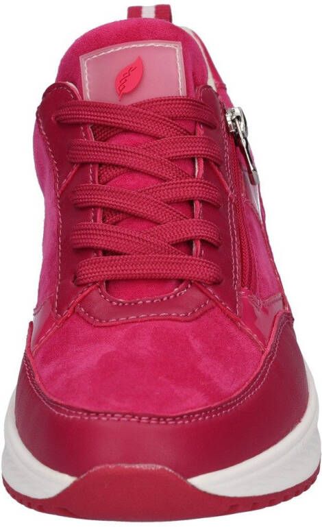 Waldläufer Plateausneakers H-MARA veterschoen halfschoen vrijetijdssneaker in comfortwijdte h