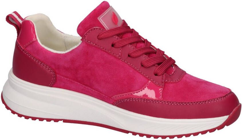 Waldläufer Plateausneakers H-MARA veterschoen halfschoen vrijetijdssneaker in comfortwijdte h