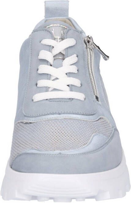 Waldläufer Plateausneakers H-AJALA lage schoen veterschoen vrijetijdsschoen met contrasterende afwerkingen breedte h