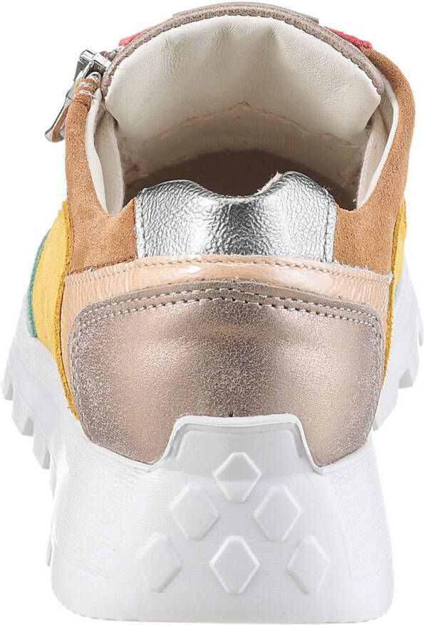Waldläufer Plateausneakers H-AJALA veterschoenen lage schoen comfortabele schoen in h-breedte (=zeer breed)