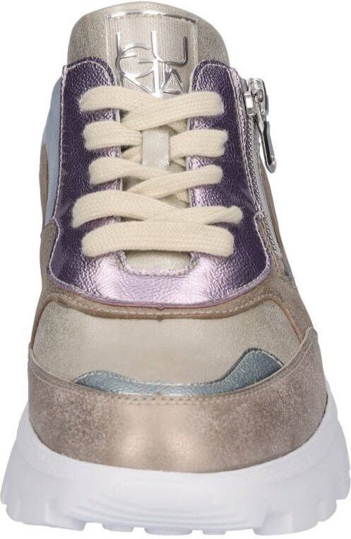 Waldläufer Plateausneakers H-AJALA veterschoenen lage schoen comfortabele schoen in h-breedte (=zeer breed)