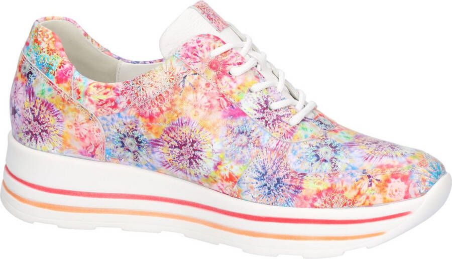 Waldläufer Plateausneakers H-Lana veterschoenen lage schoen comfort schoen rits h-breedte