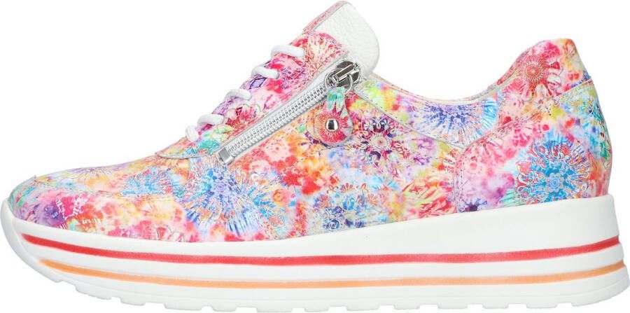 Waldläufer Plateausneakers H-Lana veterschoenen lage schoen comfort schoen rits h-breedte