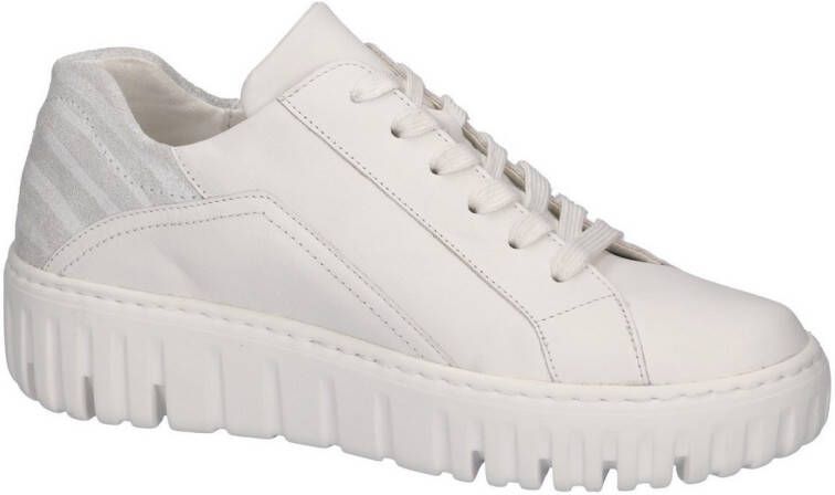 Waldläufer Plateausneakers H-LIVIA veterschoenen lage schoen vrijetijdsschoen met buitenrits