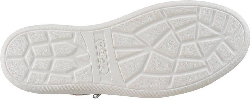 Waldläufer Plateausneakers H-NICKY vrijetijdsschoen lage schoen veterschoen met zijrits