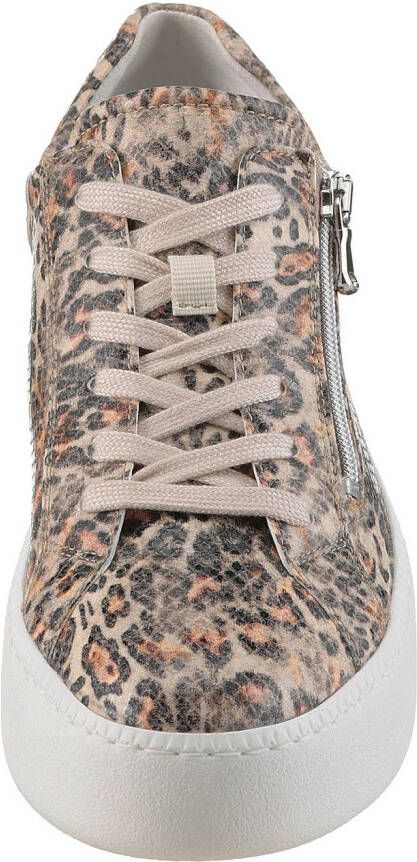 Waldläufer Plateausneakers H-NICKY vrijetijdsschoen lage schoen veterschoen met zijrits