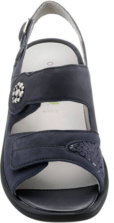 Waldläufer Sandalen Kara-Soft zomerschoen sandaal sleehak met klittenbandsluitingen k-breedte