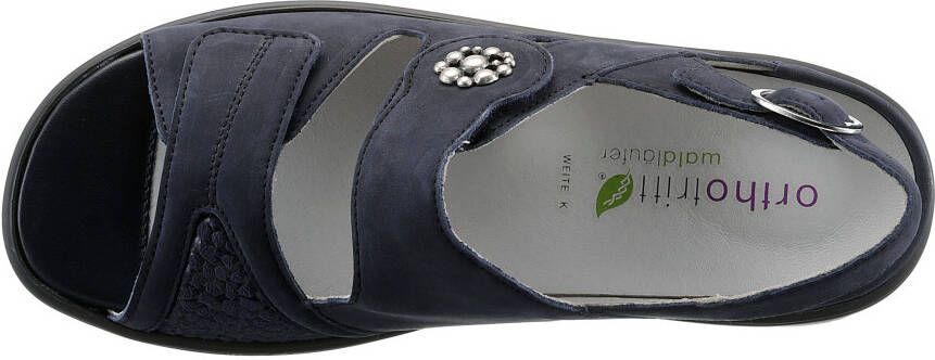 Waldläufer Sandalen Kara-Soft zomerschoen sandaal sleehak met klittenbandsluitingen k-breedte