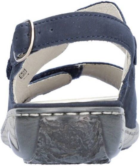 Waldläufer Sandalen Garda zomerschoen sandaal sleehak met drukknoop g-breedte