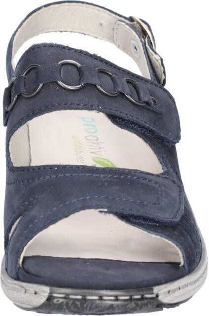 Waldläufer Sandalen Garda zomerschoen sandaal sleehak met drukknoop g-breedte