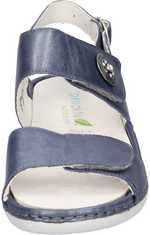 Waldläufer Sandalen GUNNA klittenbandschoen comfort-schoen zomerschoen in comfortbreedte g (= breed)