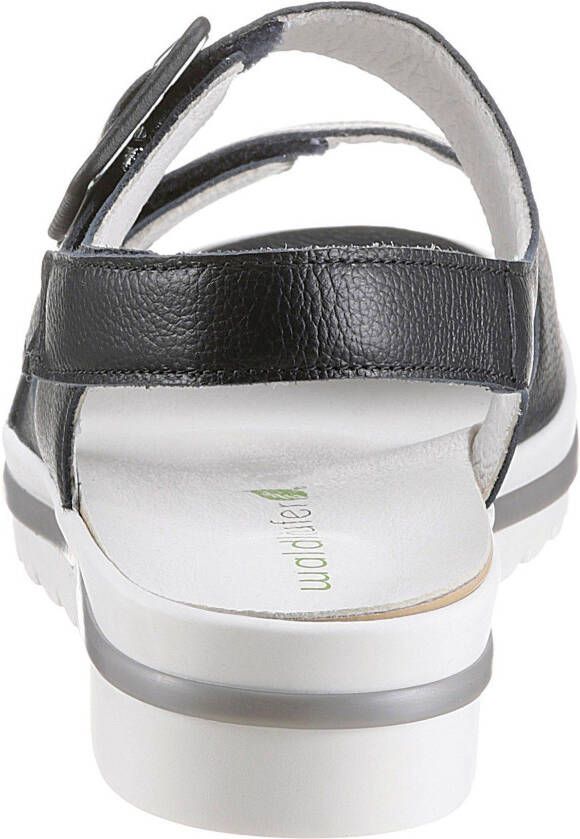 Waldläufer Sandalen HAKURA zomerschoen sandaal sleehak met profielzool breedte h