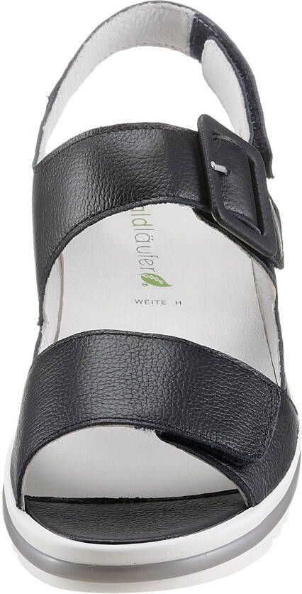 Waldläufer Sandalen HAKURA zomerschoen sandaal sleehak met profielzool breedte h