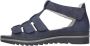 Waldläufer Sandalen HAKURA zomerschoen sandaal sleehak met klittenband comfortabele breedte h - Thumbnail 5