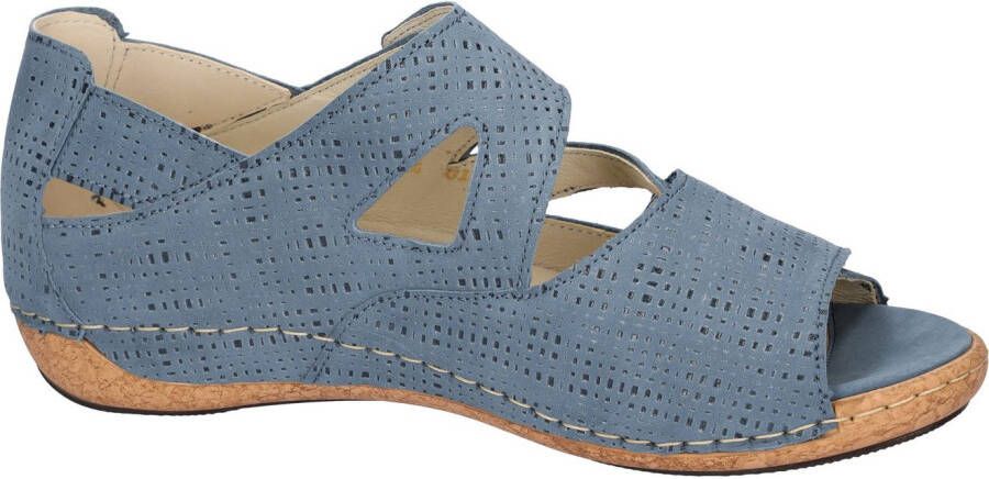 Waldläufer Sandalen HELIETT wedge-sandaal zomerschoen comfort-schoen klittenbandsluitingen h-breedte