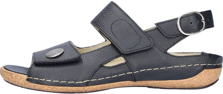 Waldläufer Sandalen HELIETT zomerschoen sandaal sleehak met klittenbandsluitingen h-breedte